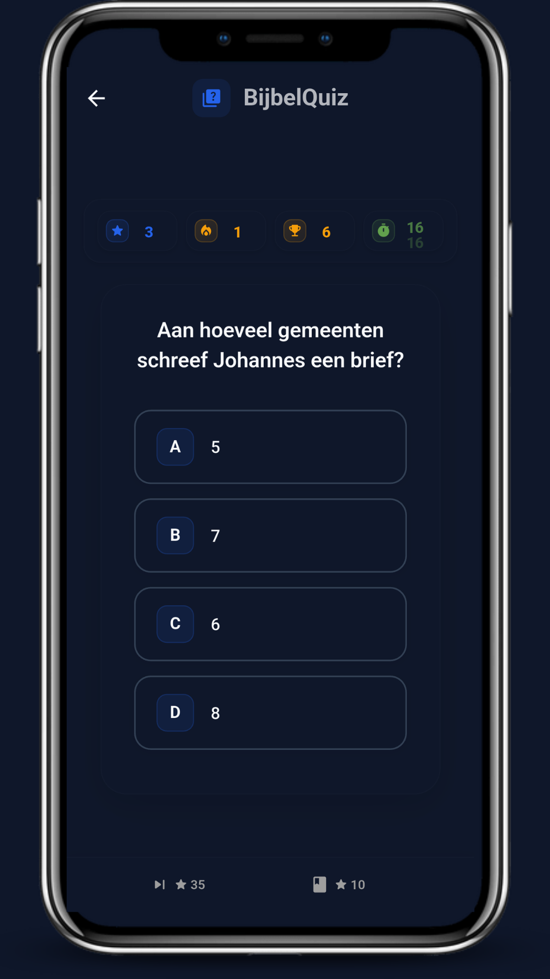 BijbelQuiz App Screenshot